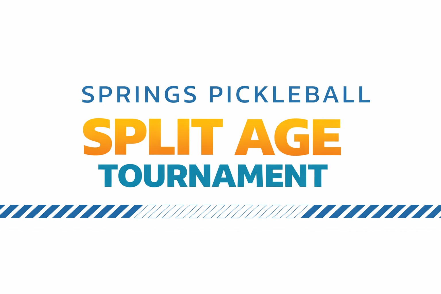Split Age Tournament